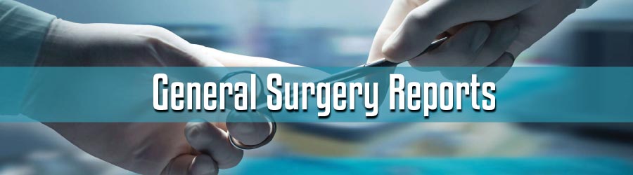 General Surgery Reports