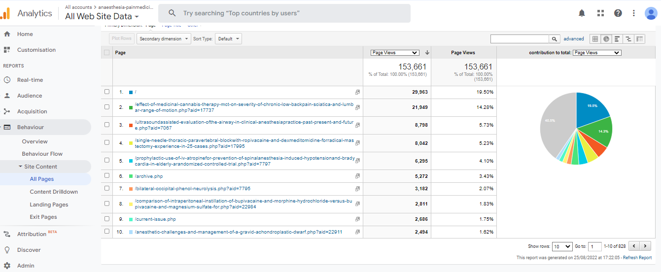 Visitor Analysis Report