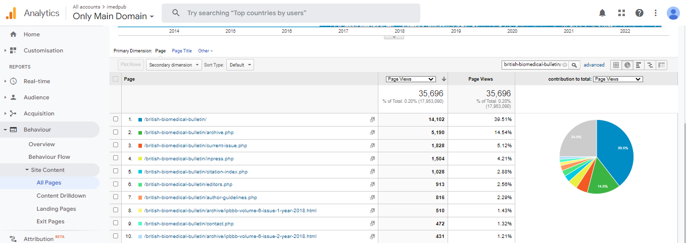 Visitor Analysis Report