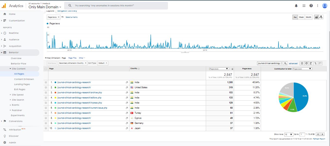 Visitor Analysis Report