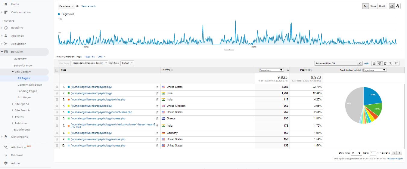 Visitor Analysis Report