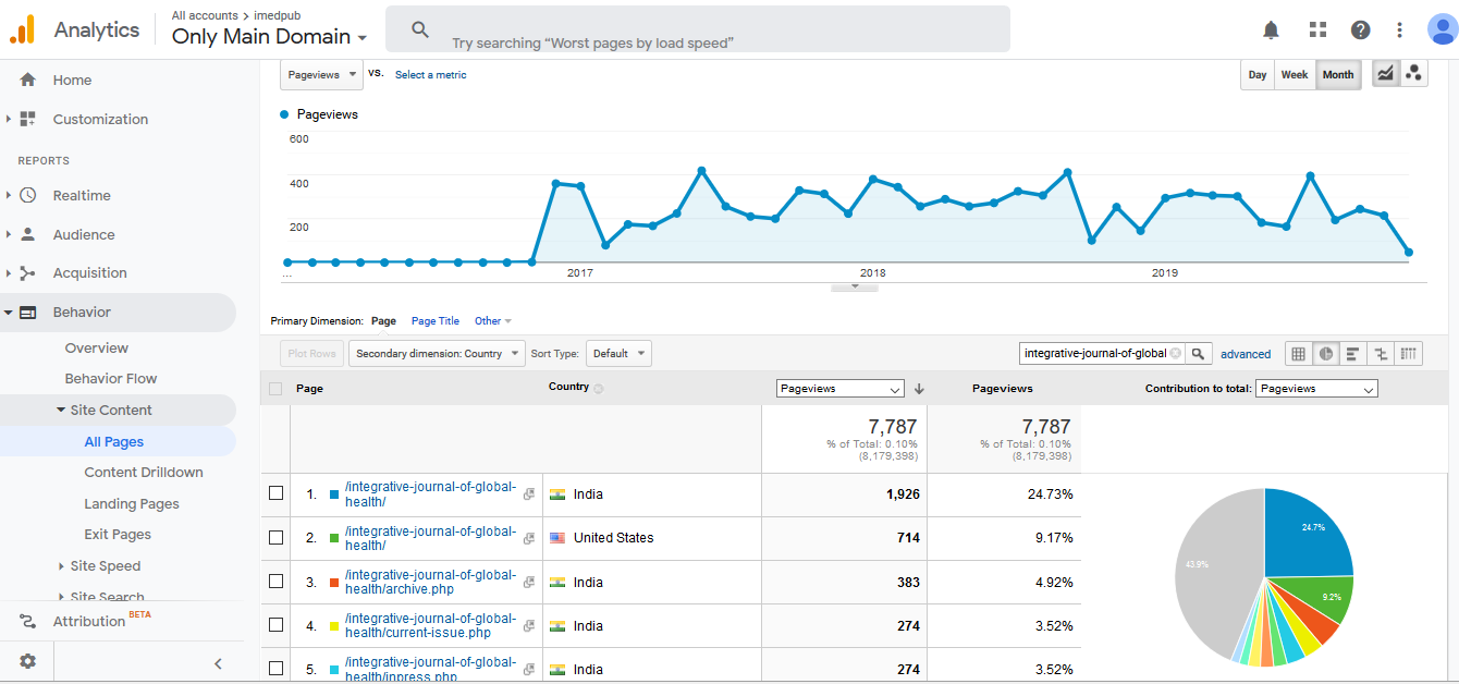 Visitor Analysis Report