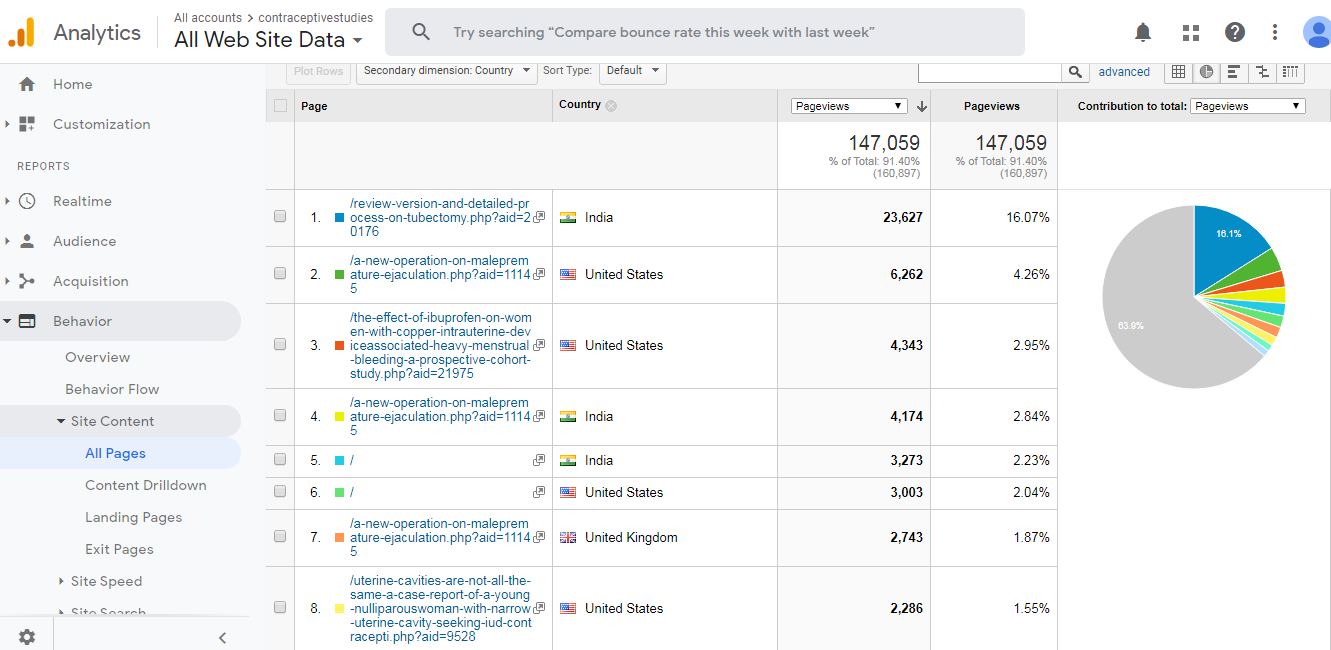 Visitor Analysis Report