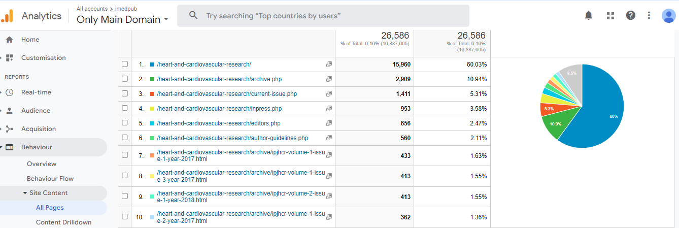 Visitor Analysis Report