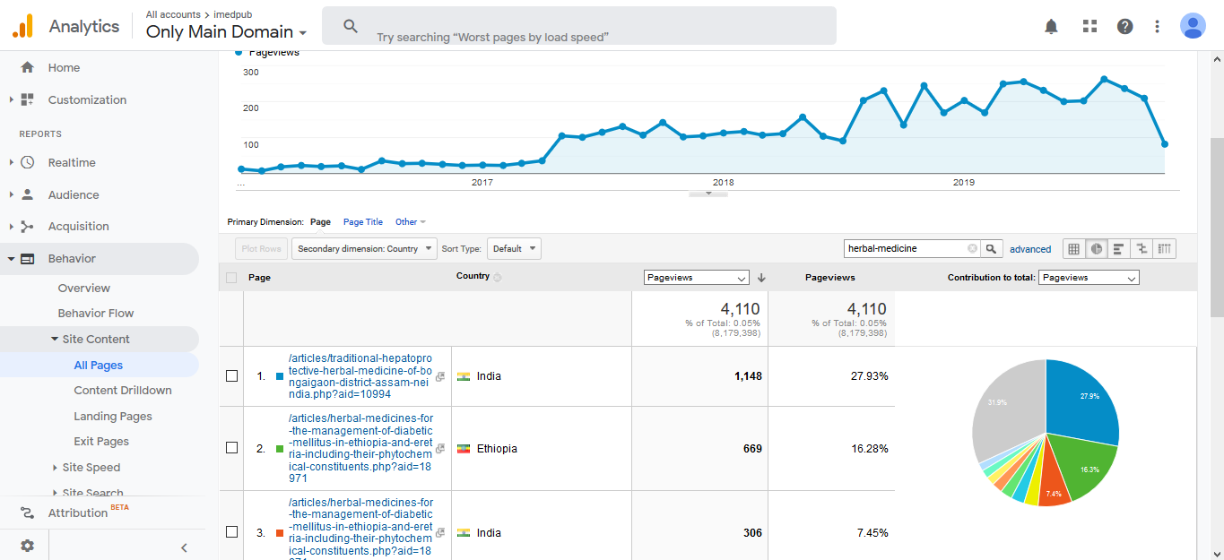 Visitor Analysis Report