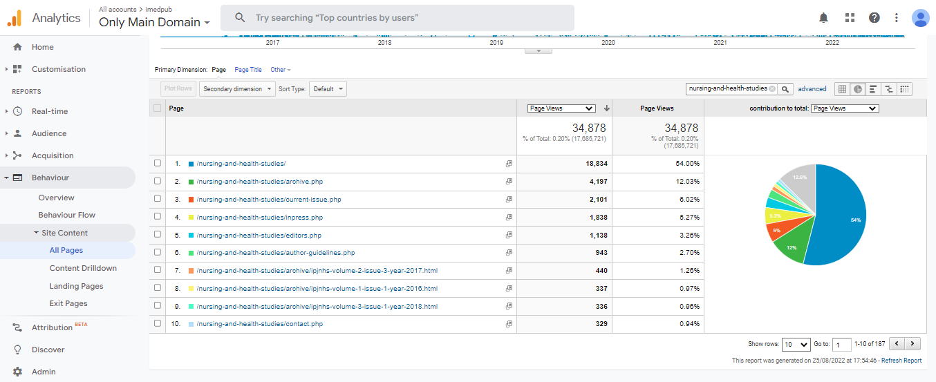 Visitor Analysis Report