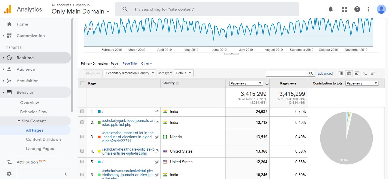 Visitor Analysis Report