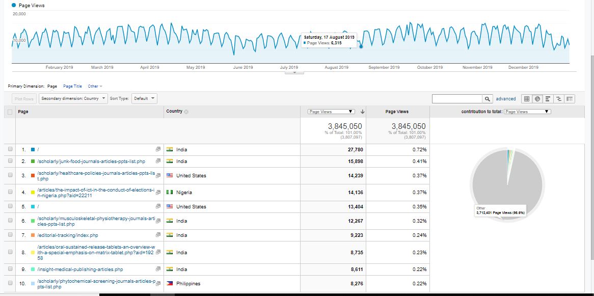 Visitor Analysis Report