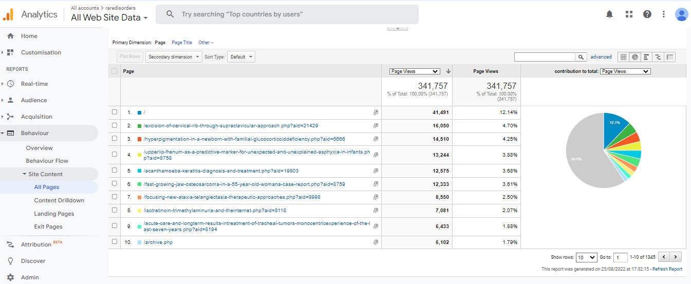 Visitor Analysis Report